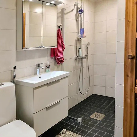 Casa Naranja, Stylish 43m2 1 Bedroom With Sauna Apartamento Rauma